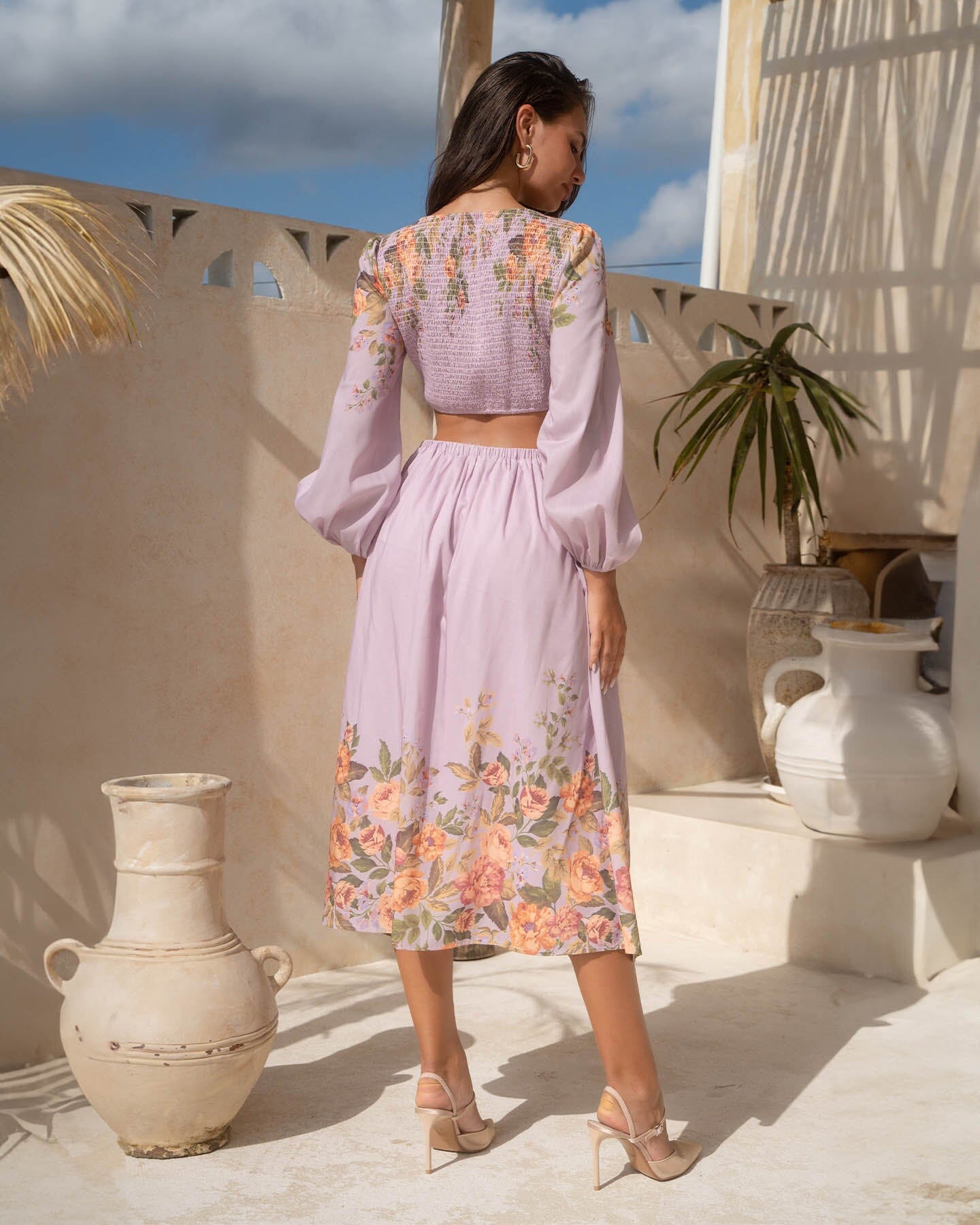 NEW 2024 Free People Ellie Printed Maxi Dress