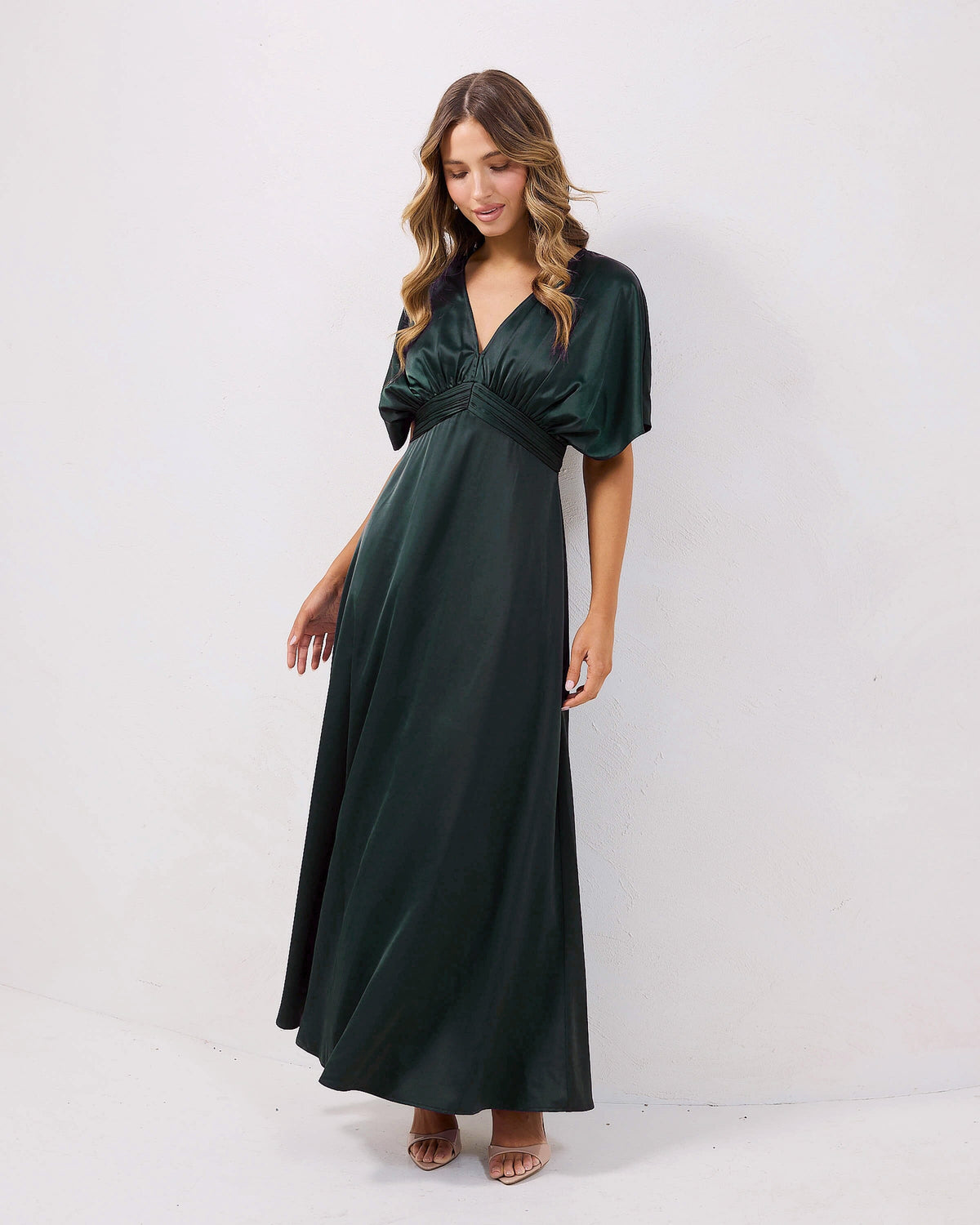 Collective Dress - Joselyn Dress-Green third image