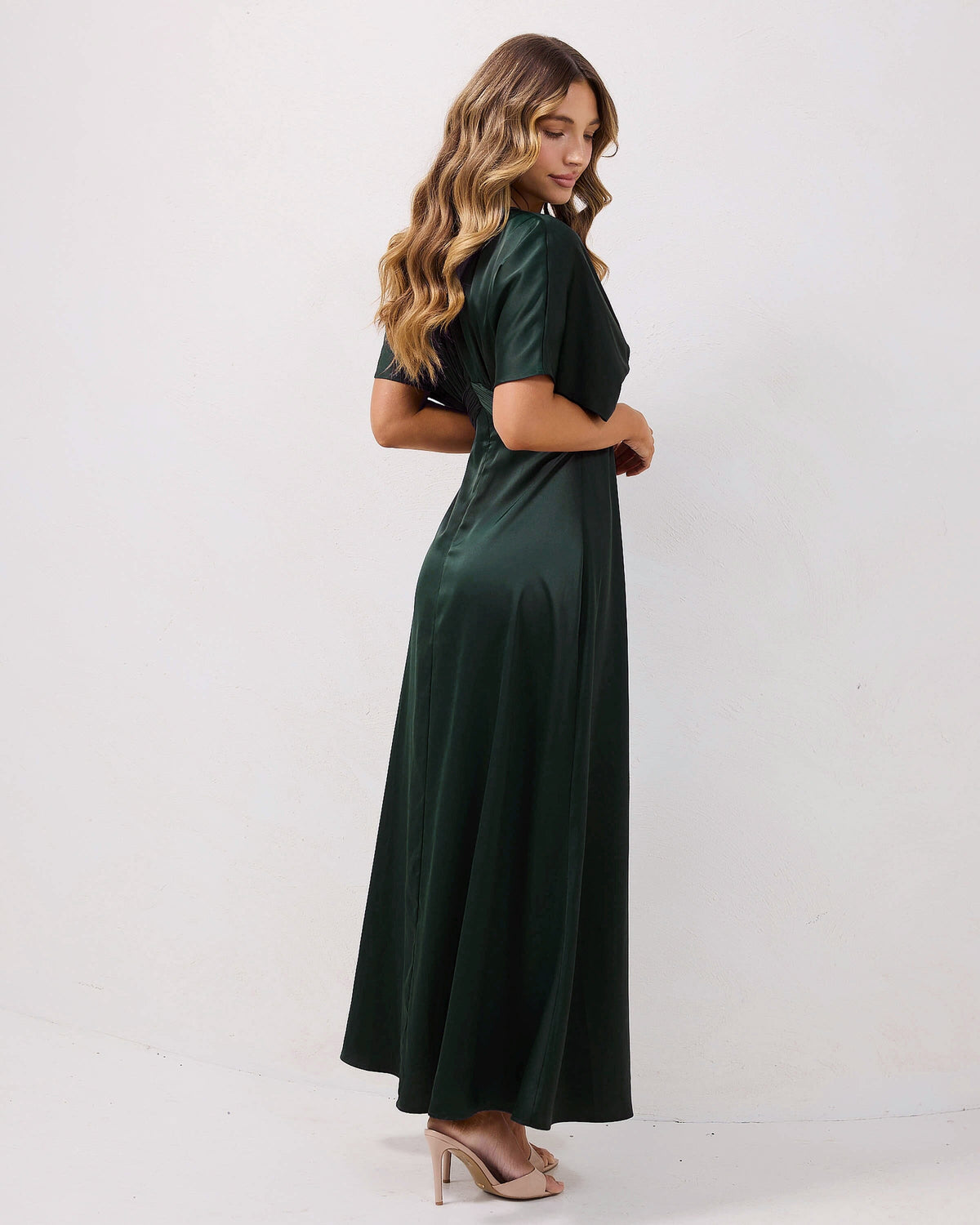 Collective Dress - Joselyn Dress-Green sixth image