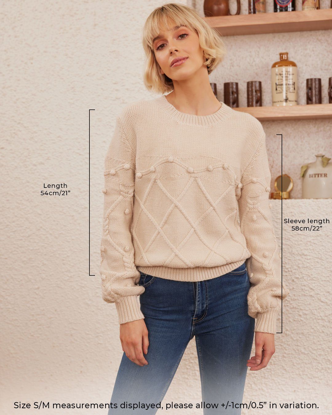 Twosisters The Label June Knit Beige