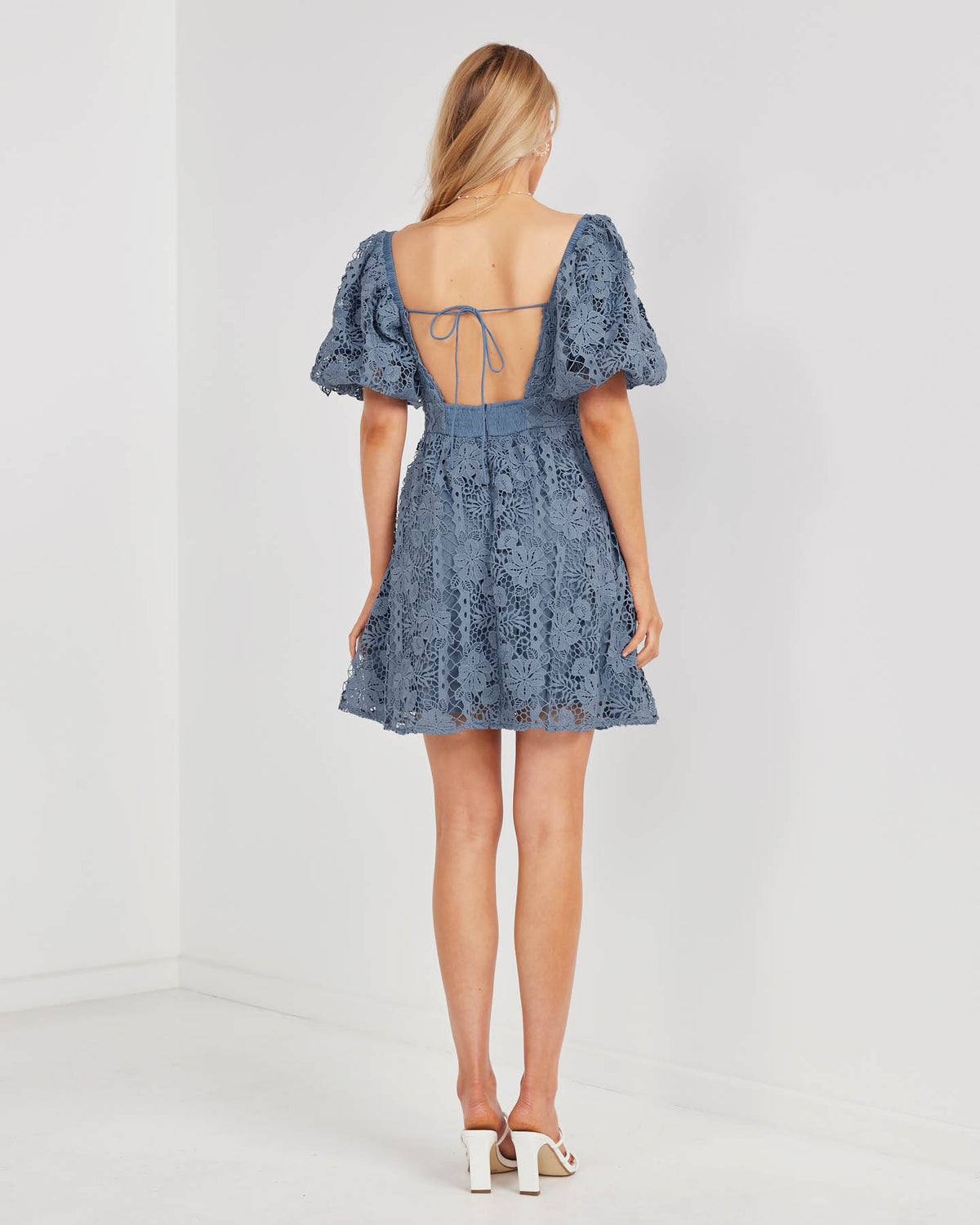 Collective Dress - Sloane Dress-Blue fourth image